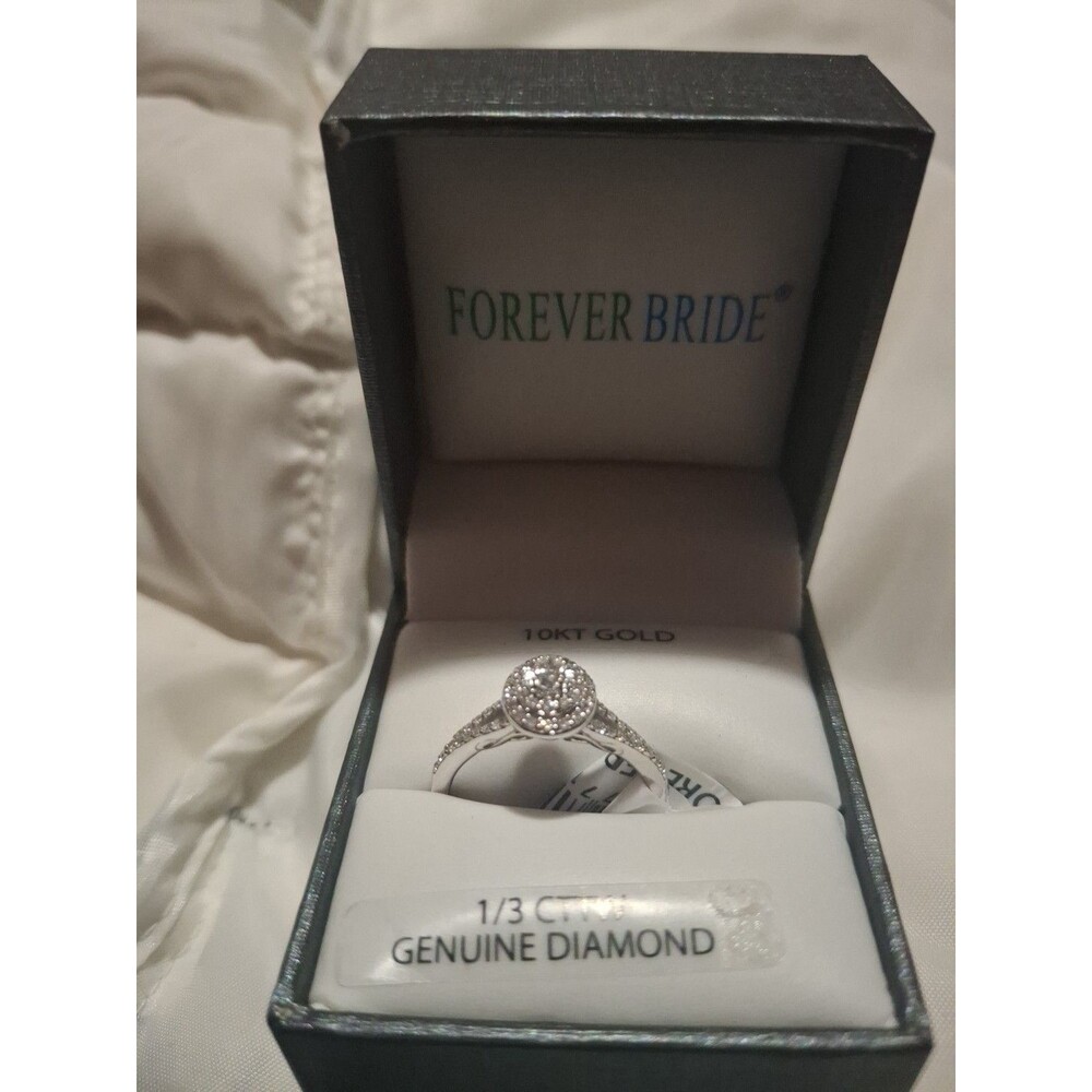 Forever Bride 10kt White Gold 1/3 Carat Diamond Ring